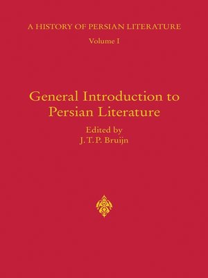 cover image of General Introduction to Persian Literature